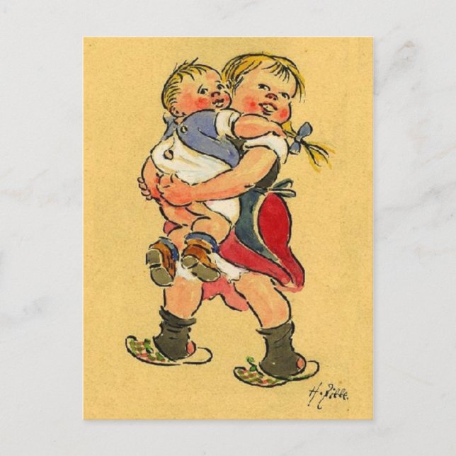 Boys are Lightweights - Zille Postcard (Front)