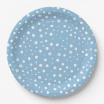 Boys Baby It's Cold Outside 9" Paper Plate