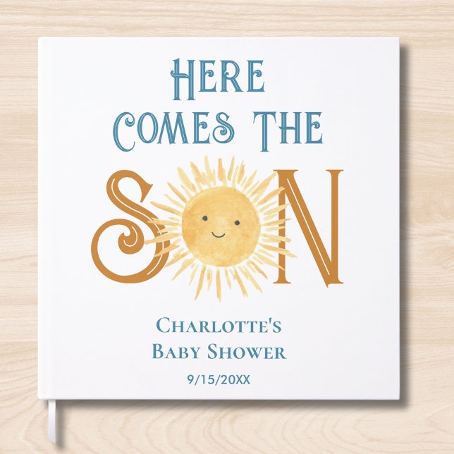 Boy's Baby Shower  Guest Book (Creator Uploaded)
