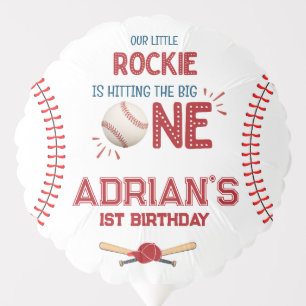 Boys Baseball Birthday Balloon