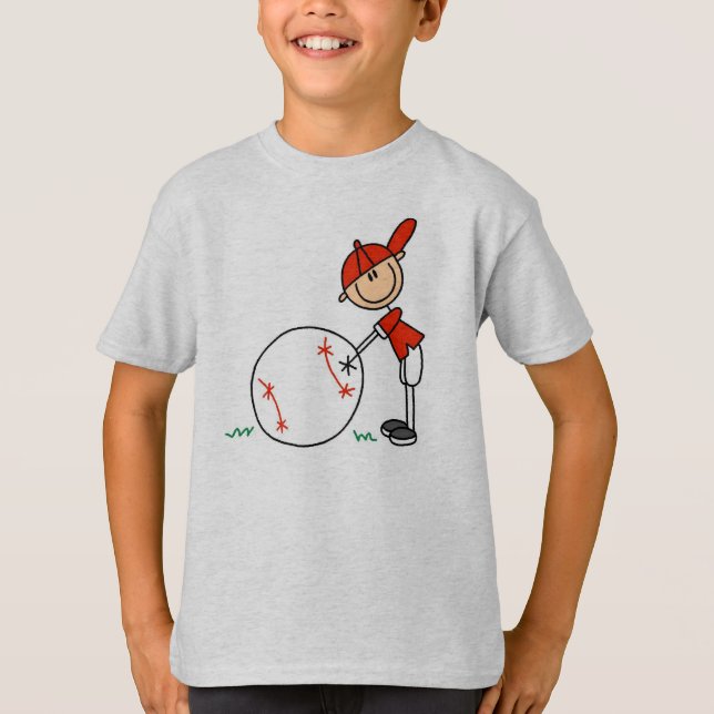 Boys Baseball Customize T-Shirt (Front)