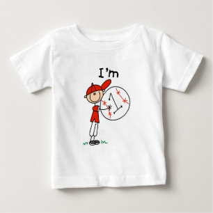 Boy's Baseball I'm 1 Tshirts and Gifts