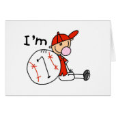 Boy's Baseball I'm 7 (Front Horizontal)