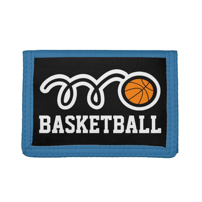 Boys basketball wallet | sports gift for kids (Front)