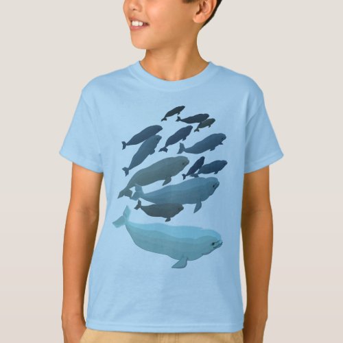 Boys Beluga Whale Sweatshirt Baby Beluga Shirts