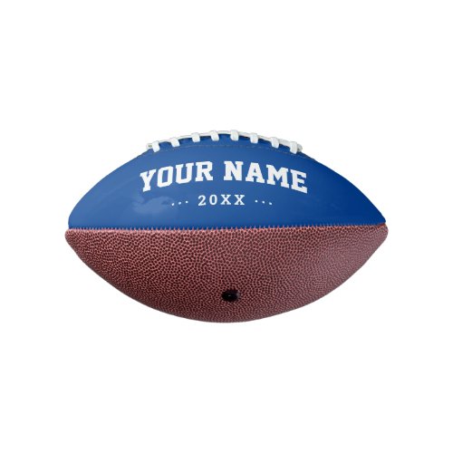 Boys Birthday gift idea personalized mini football