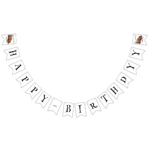 boys birthday party with wrecker bunting flags