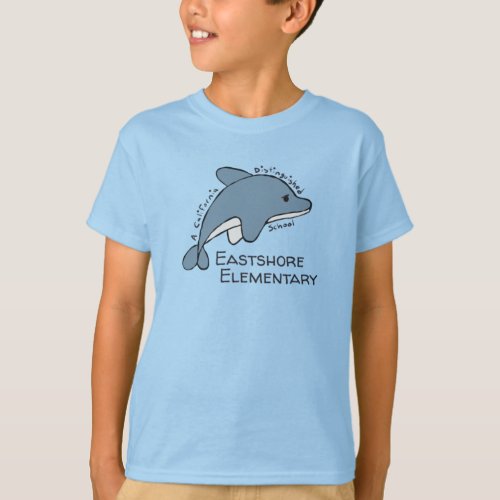 Boys Blue Lugubrious Dolphin T_Shirt