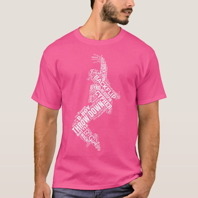 Boys Breakdancing For Break Dancer B-Boy Breakdanc T-Shirt (Front)