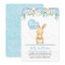 Boys Bunny Baby Shower invitation