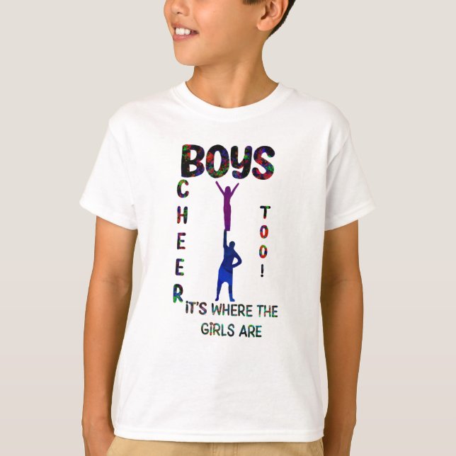Boys cheer to  T-Shirt (Front)