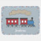 Boy's Choo Choo Train Personalized Baby Blanket