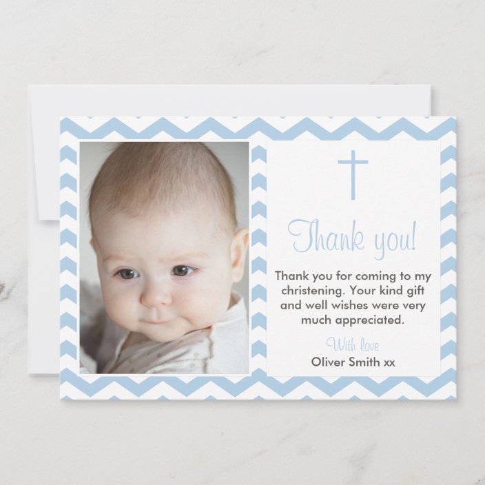 thank you for christening gift