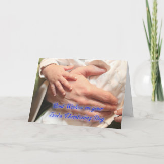 Boy's Christening Card