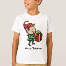 Boys Christmas Elf T-Shirt