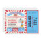 Boys Circus Ticket Birthday Party Invitation