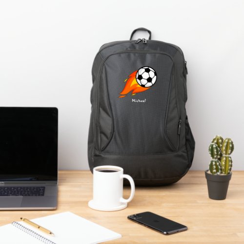 Boys Cool Sports Soccer Kids Port Authority Backpack