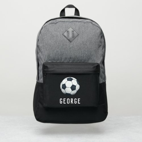 Boys Cool Sports Soccer Kids School Port Authority Backpack