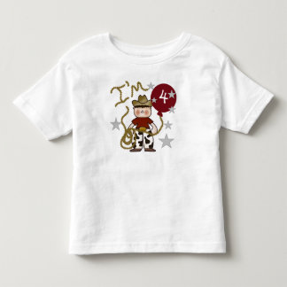 Boys Cowboy Birthday Toddler T-shirt