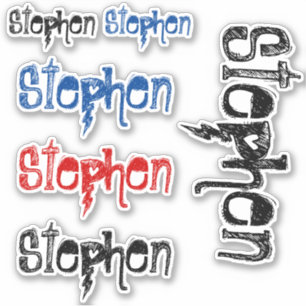 Boys Custom Name Vinyl Decal Personalized Graffiti