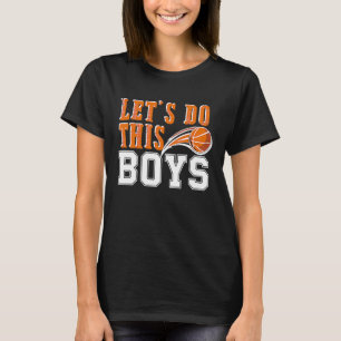 Boys cute Basketball Mom for women T-Shirt