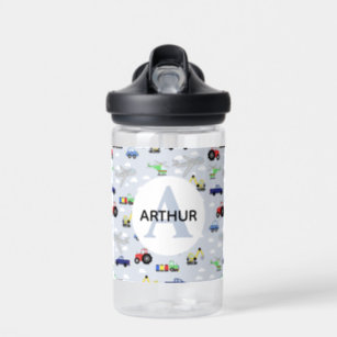 Personalized Gift For Amazing Grandson Outer Space- Kid Water Bottle Kids  Water Bottle 31265