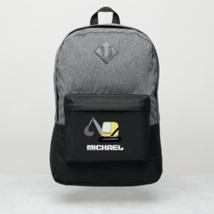 Boys Cute Digger Construction Kids School Port Authority® Backpack