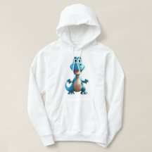 Boy's Cute Dinosaur Hoodie