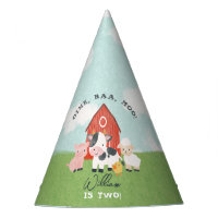 Boys Cute Farm Animal Barnyard Kids 2nd Birthday