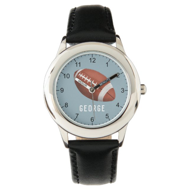 Boys Cute Sporty Football Kids Watch (Front)