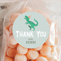 Boys Cute T-Rex Dinosaur Kids Birthday Favor