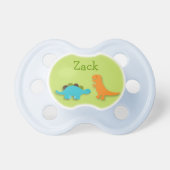 Boys Dinosaur Dino Personalized Pacifier (Front)