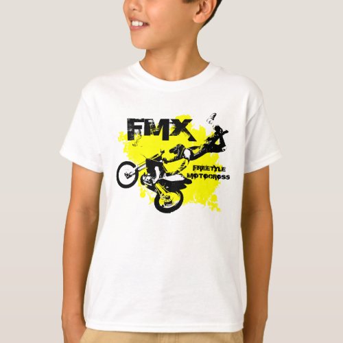 Boys Dirt Bike T_Shirt