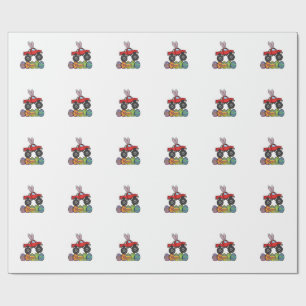 Boys Easter Monster Truck Happy Easter Day Eggs To Wrapping Paper
