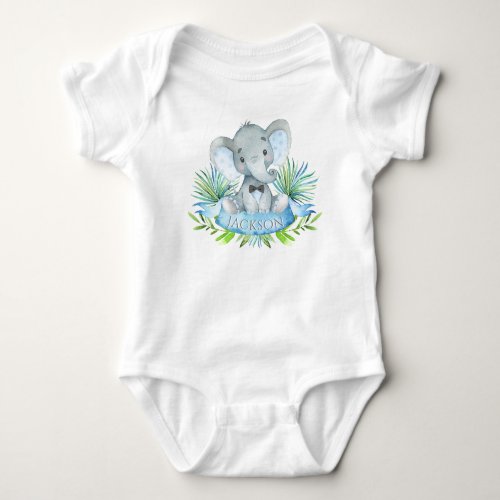 Boys Elephant Baby Shirts