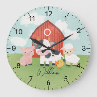 Boys Farm Animal Barnyard Kids Nursery