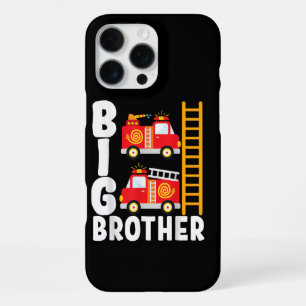 Boy's Fire Truck Fire Theme Big Brother Fire Engin iPhone 16 Pro Max Case