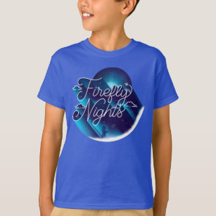 Boy's Firefly Nights T-Shirt / Blue