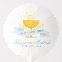 Boys First Holy Communion Personalized