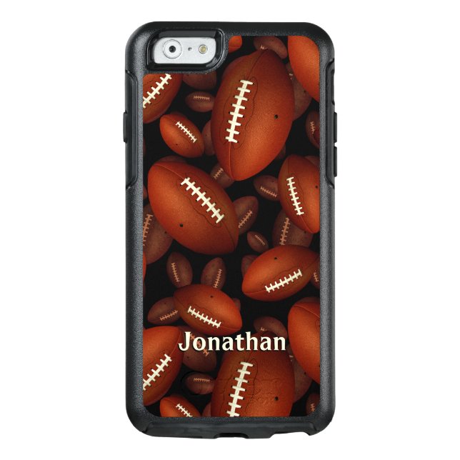 Boys' football otterbox iPhone case (Back)