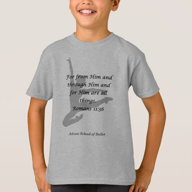Boy's For Him Shirt (Front)