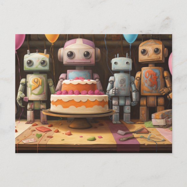 Boy's Fun Birthday Party Invitations #4 (Front)