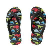 Boys fun Dinosaur pattern flip flops Boys fun Dinosaur pattern flip flops