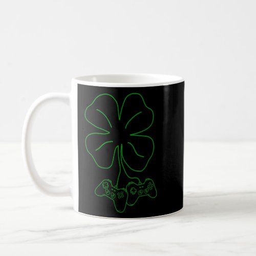 Boys Gamer Irish C Gaming Controller Saint Patrick Coffee Mug