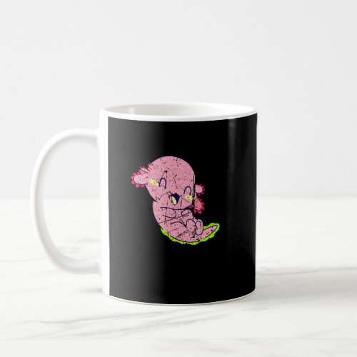 Boys Girls Kids Cute Amphibian Axolotl Grunge Desi Coffee Mug