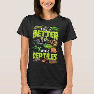 Boys Girls Reptiles Lizard Gecko Bearded Dragon T-Shirt