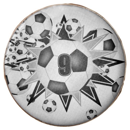 Boys girls soccer birthday or team party  chocolate covered oreo
