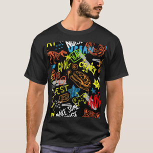 Boys' Graffiti: Hand Drawn Coolness T-Shirt