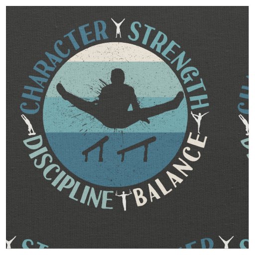 Boys Gymnastics Character Strength Discipline Fabric