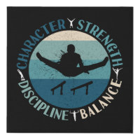 Boys Gymnastics Character Strength Discipline